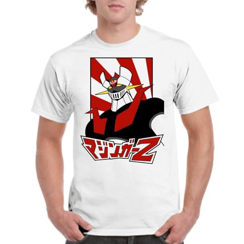 the Fan Tee Camiseta de Hombre MZ Anime Manga Retro Mazzinger Puños Z 111 XL