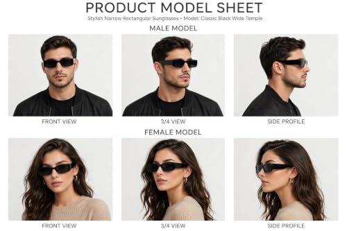 Image of Unisex Stylish Round Sunglasses | TAC Polarized Lens | 100% UV Protection | Men & Women Driving Bikes, Outdoor Sports, Hiking & Travel Eyewear (black sunglass)