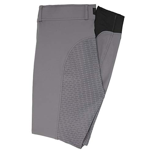 Dover Saddlery Ladies' Wellesley Tech Full-Seat Breech, Color: Steel Grey, Size: 26