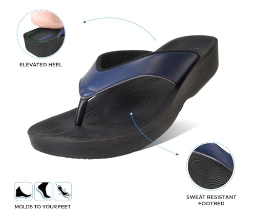Image of AEROTHOTIC Comfortable Arch Support Flip Flops for Women Orthotic Sandals