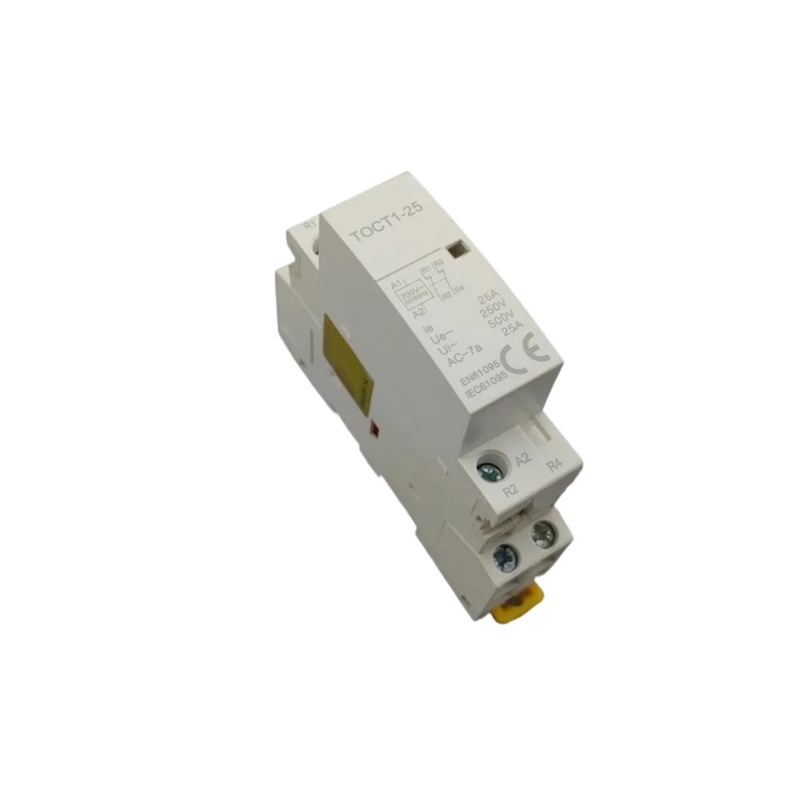 WQGQPXOB TOCT1 2P 25A 110V Coil 50/60HZ Rail-Type Household AC Modular contactor 2NO