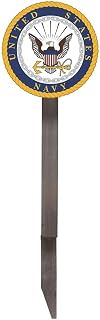 U.S. Navy Flag Holder Grave Marker with 8x12" American Flag