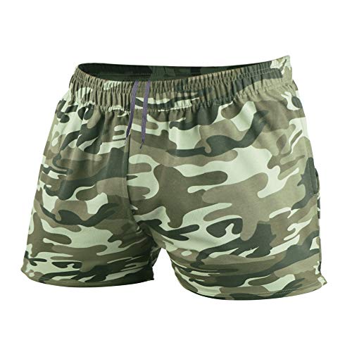 JEEING GEAR Men's Bodybuilding Gym Workout Fitness Shorts 3