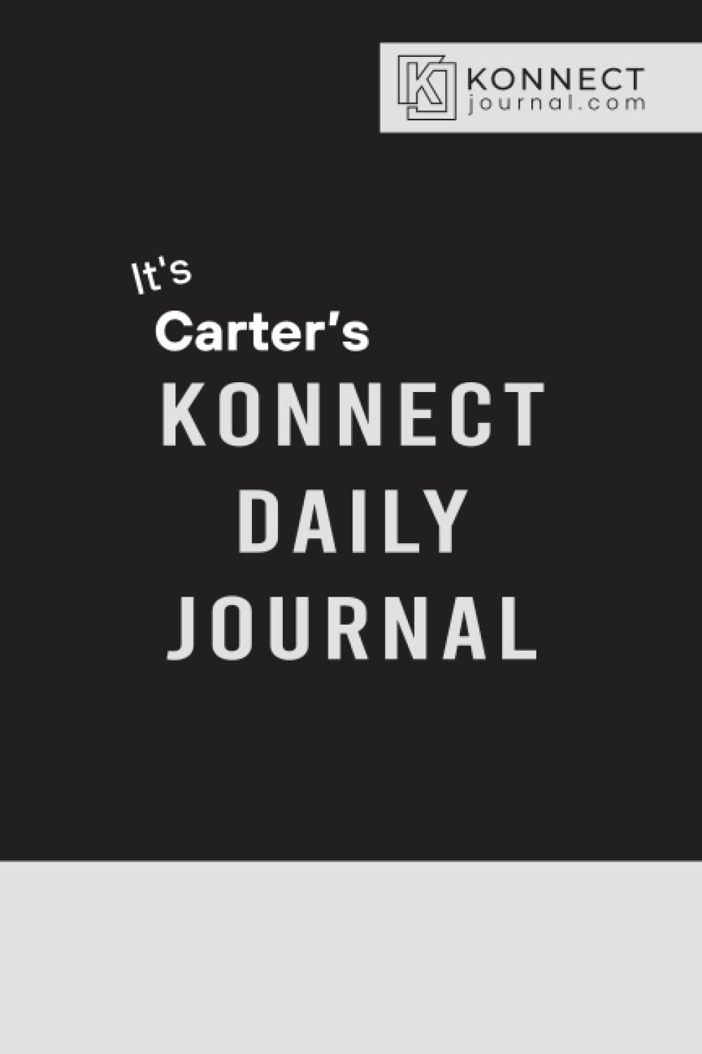 It’s carter’s Konnect Daily Journal