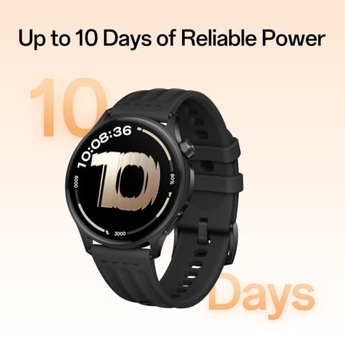 Image of OnePlus Watch Lite Smartwatch, Steel Case, Dual GPS, 10-Day Battery, Silver