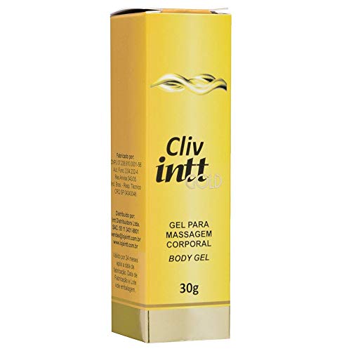 GEL CORPORAL ANESTÉSICO CLIV INTT GOLD 30G