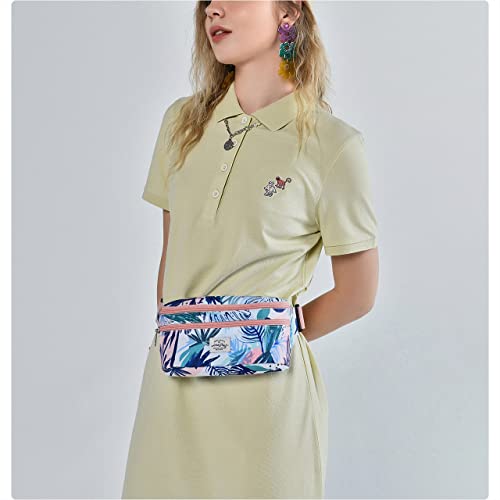 Image of Hotstyle 521S Fashion Waist Bag Cute Fanny Pack 20X6X11 cm Pink Tropical