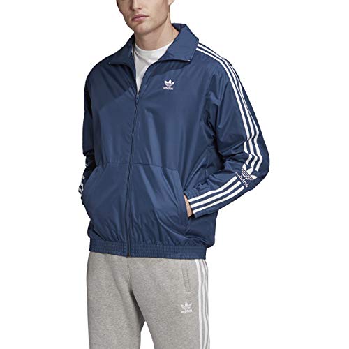 adidas Originals Men's Lock Up Track Top Night Marine Small