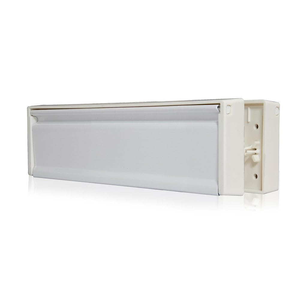 UAP Framemaster Letter Box Aluminium 12"" Letterbox for External Doors 20 to 40mm