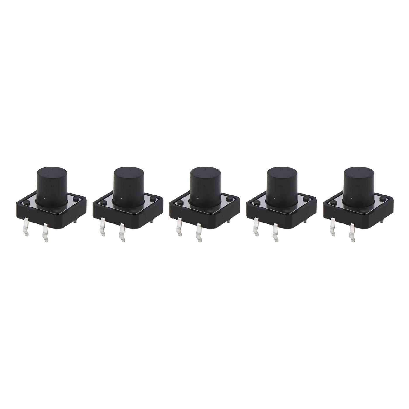 Electronic Spices 12x12x10mm Black Color Tactile Momentary Horn Types Push Button Switch Pack of 10pcs (B0BB6GKDG9) Amazon Price History, Amazon Price Tracker