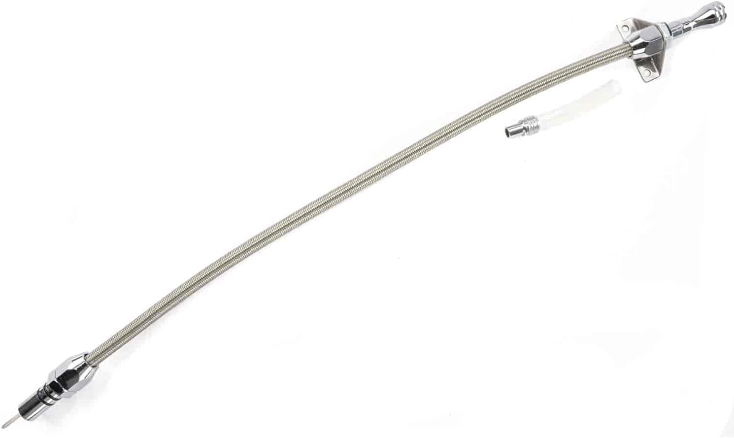 JEGS Flexible Braided Transmission Dipstick Fits TH350 & TH400 Transmissions