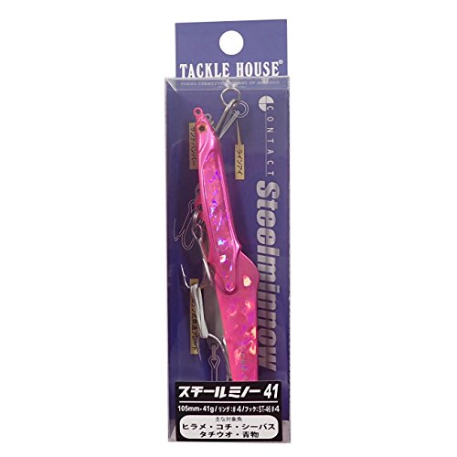 タックルハウス ミノー スチールミノー CSM40 NO.10 フルピンク ルアー