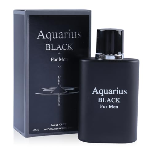 Aquarius Black Spray Cologne - Eau De Toilette for Men - 3.4 fl.oz