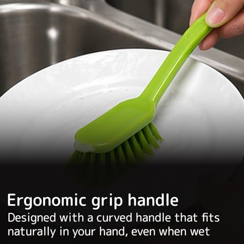 Image of ABENA Green Dish Brush, One Size