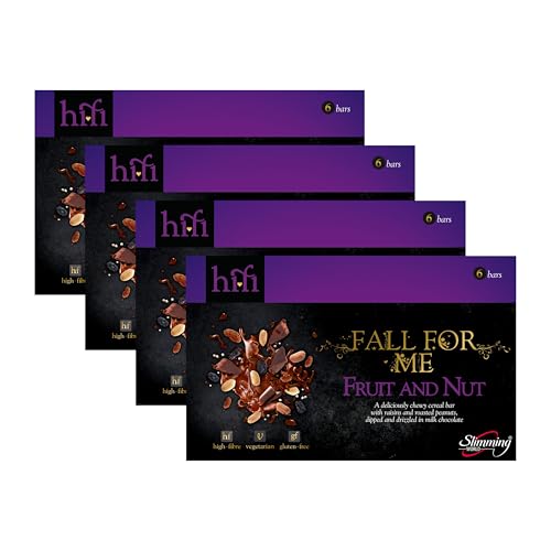 Slimming World Hi-fi bars - Fruit & Nut flavour 4 packs of 6 bars