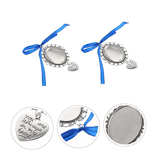 Abaodam 6 Peças Pingente Decoração De Vidro Charme De Foto De Casamento Bandeja De Vidro Encantos De