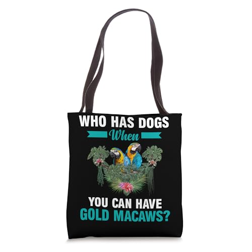 Blue Macaw Toys Parrot Food Bird Plush Blue and Gold Macaw Tote Bag