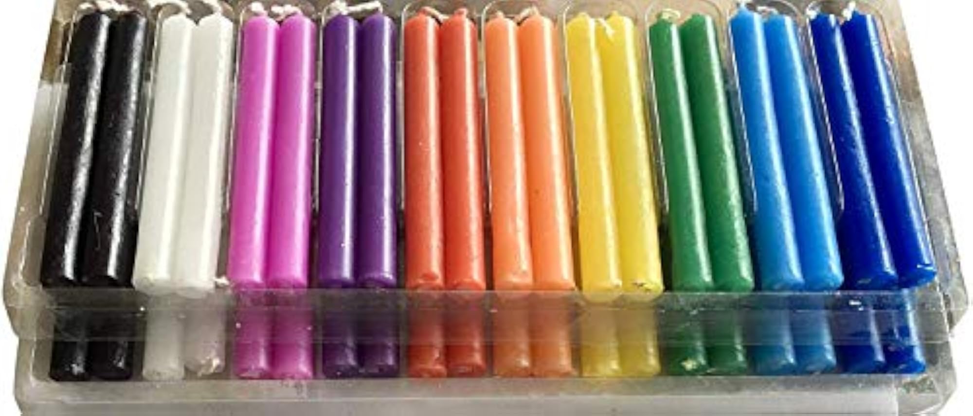 Taper Spell Candles 40 Pcs for Casting Rituals and Healing