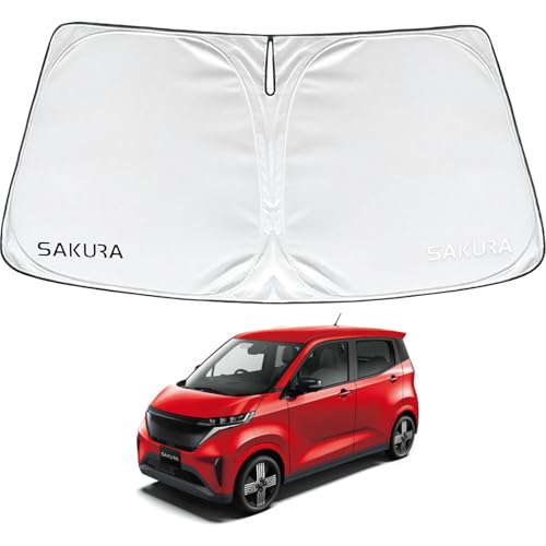 �yInnoWave�z�T���V�F�[�h�� �T�N�� B6AW �ԗp�T���V�F�[�h SAKURA �f�M UV�J�b�g ���O���J�b�g �����΍� ��t�ȒP