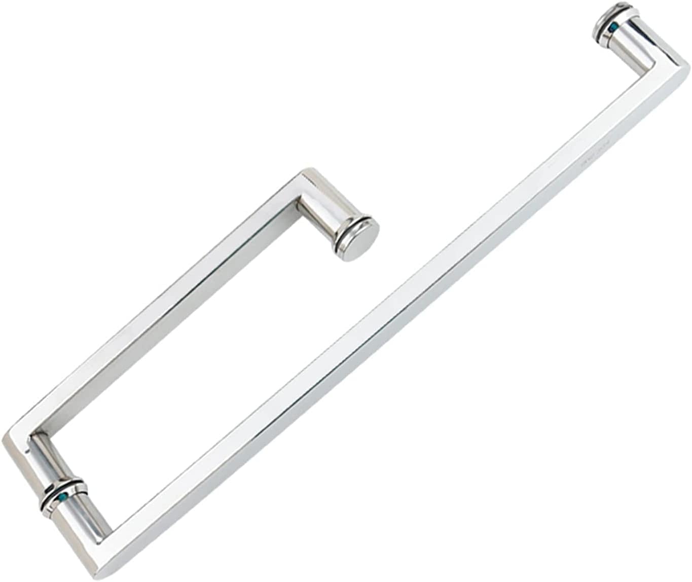 DFGHNBVC Push And Pull Glass Door Handle Shower Door Pull Handle Replacement Sets For Bathroom Door Knobs Grab Bar
