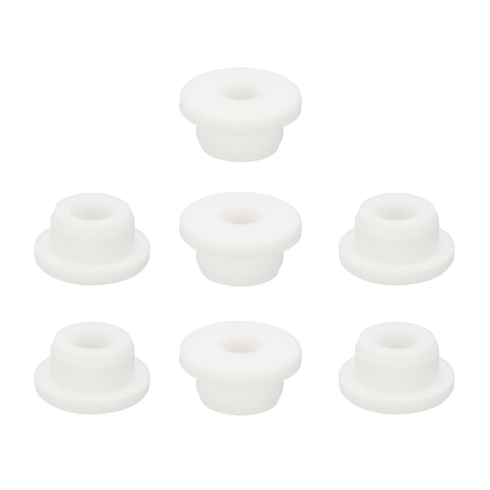 PATIKIL Silicone Rubber Grommet, 7 Pcs 1/2"(21mm) Drill Hole