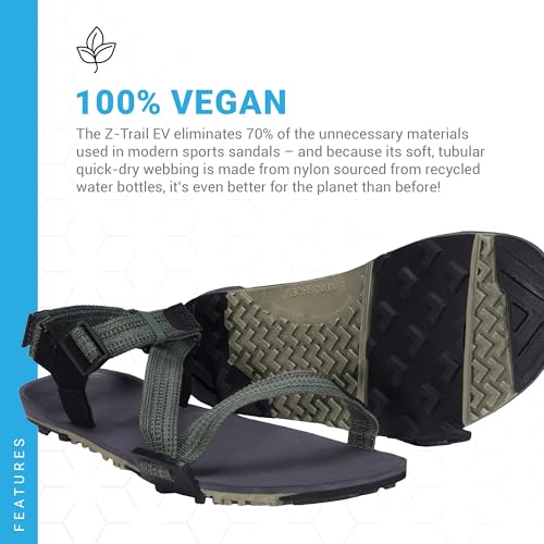 Image of Xero Shoes Men's Z-Trail EV Barefoot Hiking Sandals