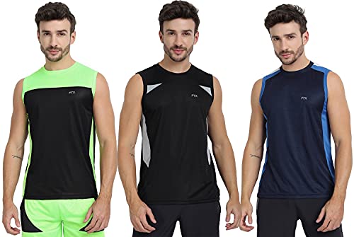 Image of FTX Men's Solid Regular Fit T-Shirt