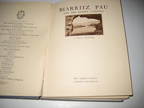 Biarritz, Pau and the Basque Country B000HLFZSY Book Cover