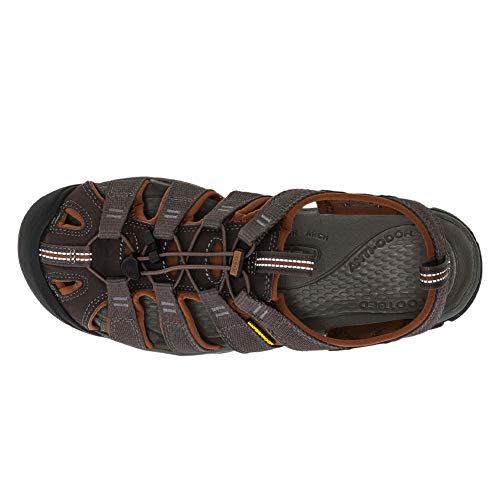 Image of KEEN Men's Clearwater CNX Closed Toe Lightweight Adventure Hiking and Water Sandals