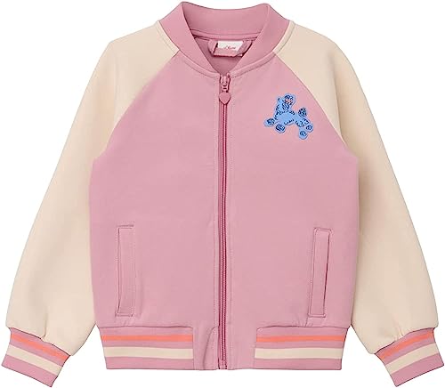 s.Oliver Junior Girl's Sweat Blouson, PINK, 116/122