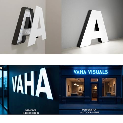 Image of Custom 3D Channel Letter Signs, Personalized Outdoor LED Business Logo Sign