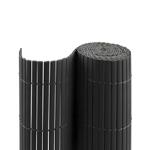 jarolift PVC Sichtschutzmatte 90x300cm Anthrazit