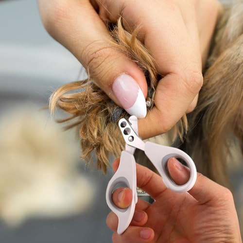 Image of PEUTIER Easy Cat Claw Trimmer, Cat Nail Clipper Kitten Professional Accessories Tool Professional Claw Trimmer for Novice Indoor Pet Families Grooming Supplies