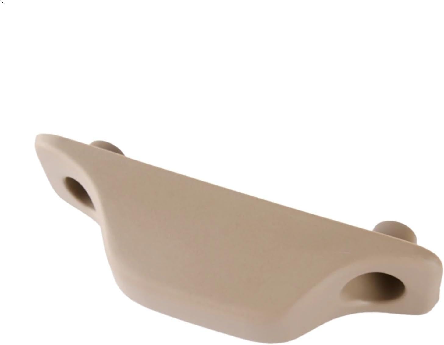 2pcs Side Upper Door Striker Head Liner Roof Trim Fit for Ford F-150 for Lincoln Mark LT 2006-2008 Beige 4L3Z-15264B83 4L3Z-15264B82