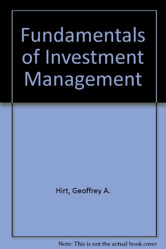 Fundamentals of investment management 0256033552 Book Cover