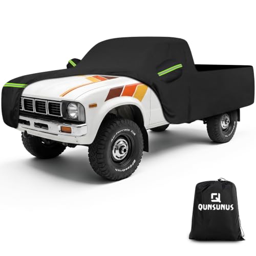 Image of QUNSUNUS Car Cover for Toyota Pickup 1978-1995 Regular Cab Short Bed