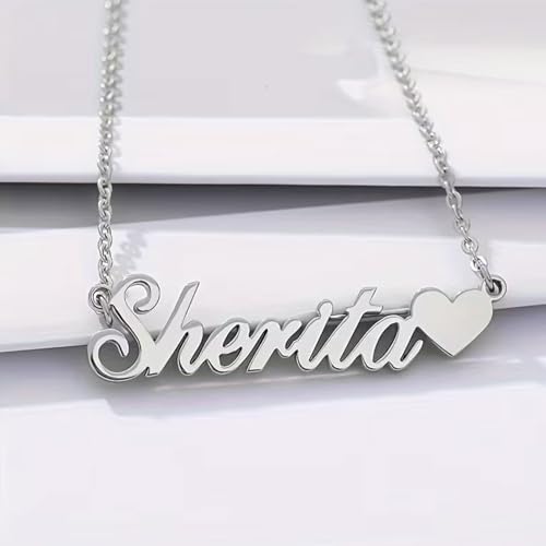 JINMA Personalized 1-5 Name Necklace- Customizable Fashion Pendant (Style 3) — view 6