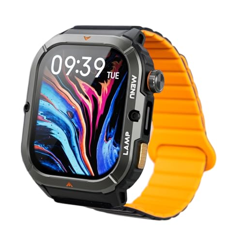 AGM Legion 3 �^�t�l�X �X�}�[�g�E�H�b�` 2026 �R�p�K�i 5ATM�h�� IP68�h�o 1.95�C���` AMOLED ��� �����d�� 100��X�|�[�c���[�h �剹�ʒʘb 10���Ԓ����ԋ쓮 �Z�K�F�� iOS/Android���Ή�