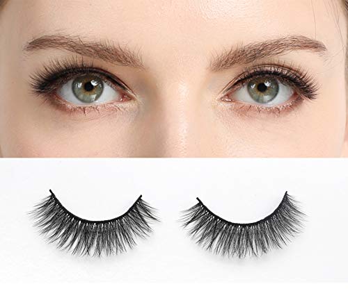 One Lash 3D Silk Fake Eyelashes Extension Lightweight and Reusable Handmade False Eyelashes Natural Soft and Comfortable for All Eye Types