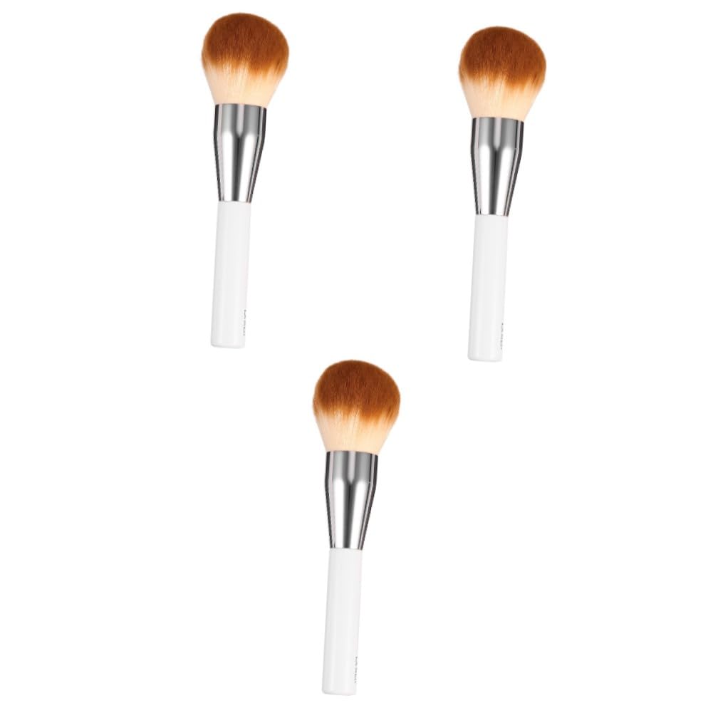 FOMIYES 3 Pennelli Piatti Per Fondotinta Liquido Da Donna Per Lapplicazione Di Cosmetici