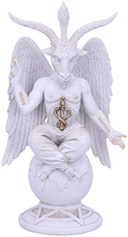 Nemesis Now B5260S0 Dark Lord – Figura Decorativa (26 cm), Color Blanco