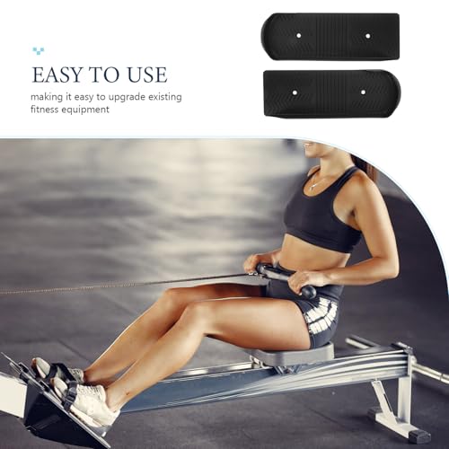 Pédales pour rameur antidérapantes et ergonomiques pour le sport