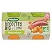 Blédina - Les Récoltes Bio - 2 petits pots pour les repas de bébé - Patates Douces - Dès 4/6 Mois - 2x130g (260g)