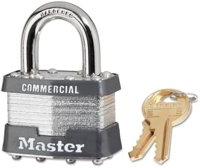 Master Lock No. 1 Laminated Padlock 1KA-2001 (Pack of 6)