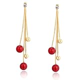 Los elegantes aretes con borlas llamarán la atención de su público incluso si tiene el pelo largo. Los aretes de cuentas con borlas son el complemento perfecto para un look más informal si quieres vestir un simple jeans o una camiseta. Imagínate poniéndolos tú mismo, verás por qué a cientos de nuestros clientes les ENCANTAN desde el primer día. Junto con tu sonrisa, eres irresistible.