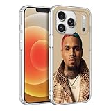 LTBGWDDG Compatible with iPhone 17 Pro Max Case, Design Slim TPU No-Fuss Protective Clear Case for Men Women(Chris-Brown-5)