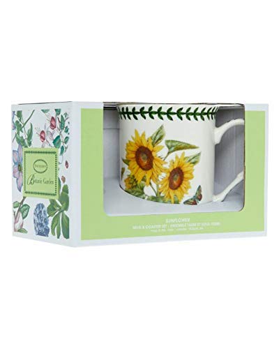 Botanic Garden Mug And Coaster Set (Sunflower) #TOP3