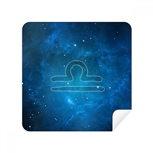 Tissu suède écran téléphone portable et essuie-verre constellation