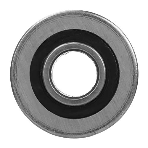 1 x T22 U Shape Flat Groove Pulley Bearing Sliding Roller Bearing 8mm x 22.5mm x 14.5mm Stainless Steel for Industrial Automation and Equipment