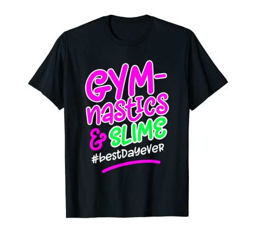 Camiseta de gimnasia y limo para niñas Slime is Life Camiseta
